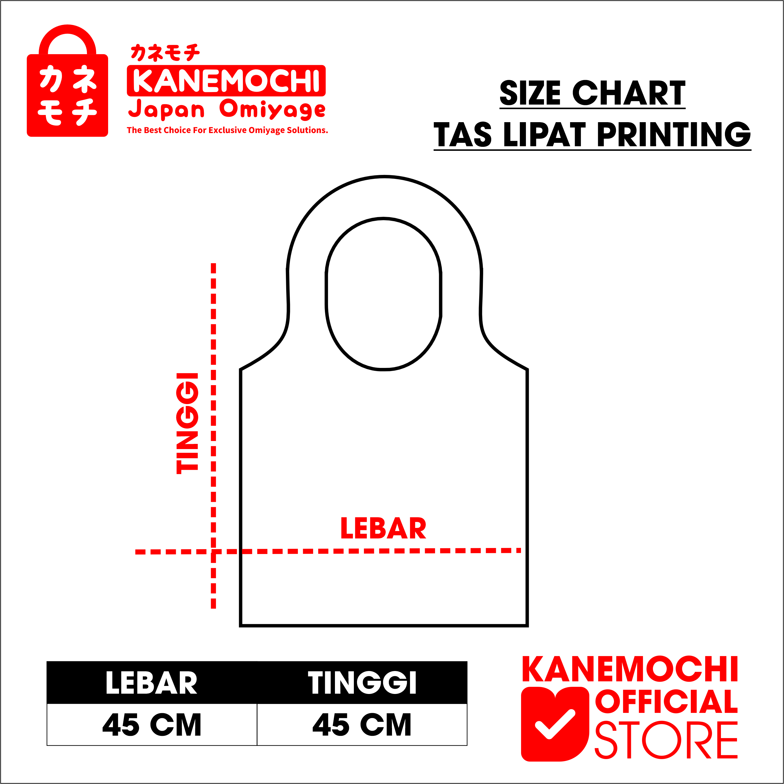 KANEMOCHI BAG / TAS LIPAT PRINTING SERBAGUNA MOTIF... - Gambar 7