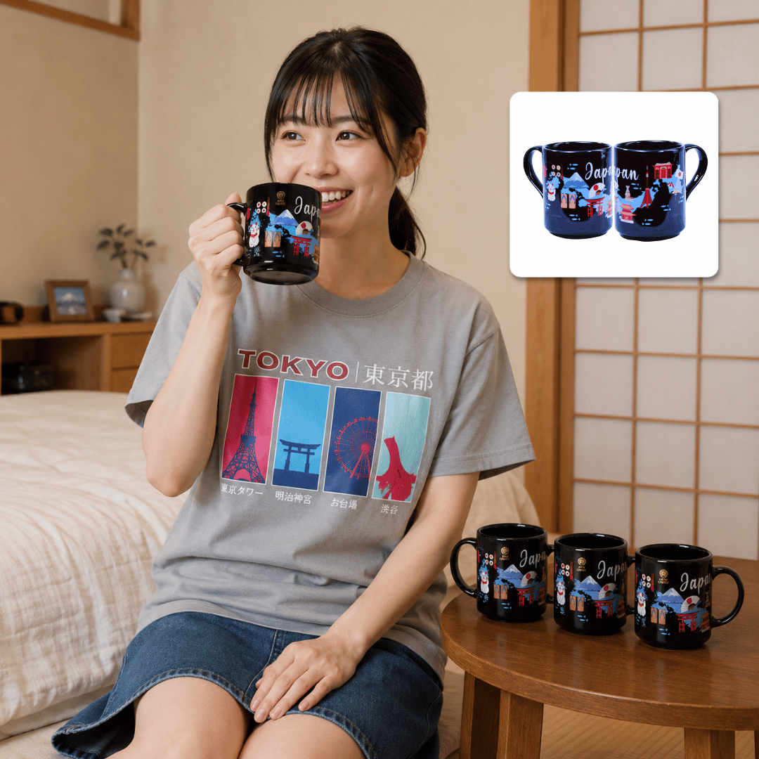 Tokyo Black Label Mug | Mug Keramik Motif Jepang H... - Gambar 13