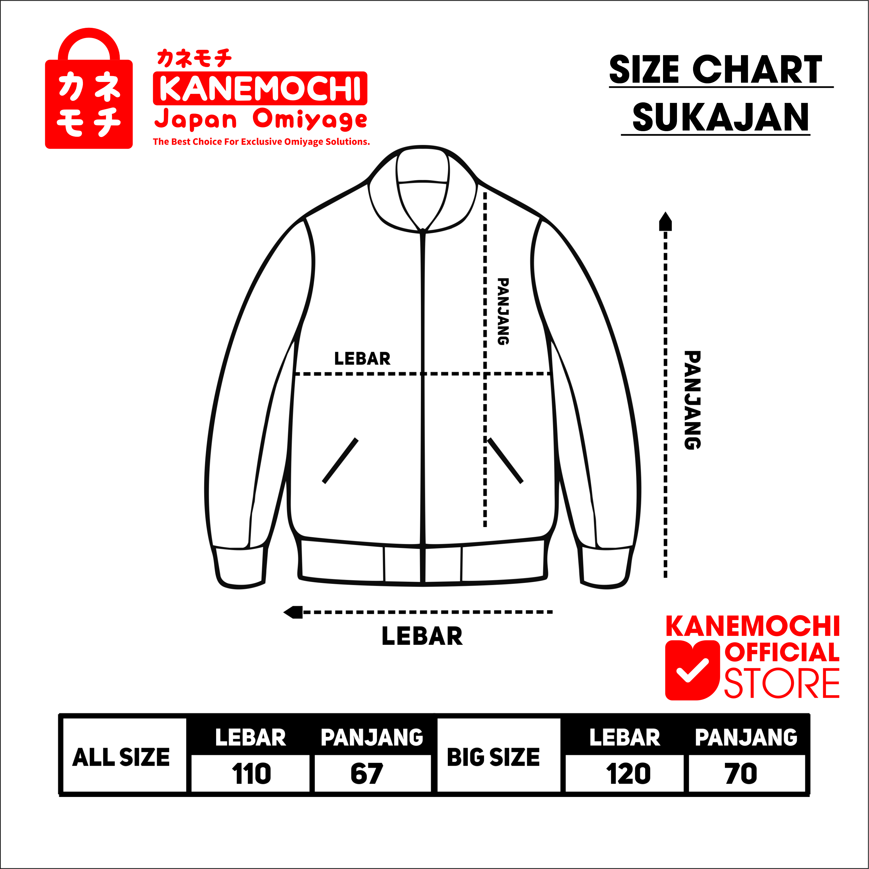 KANEMOCHI EXCLUSIVE JAKET SUKAJAN - JAKET BASEBALL... - Gambar 4