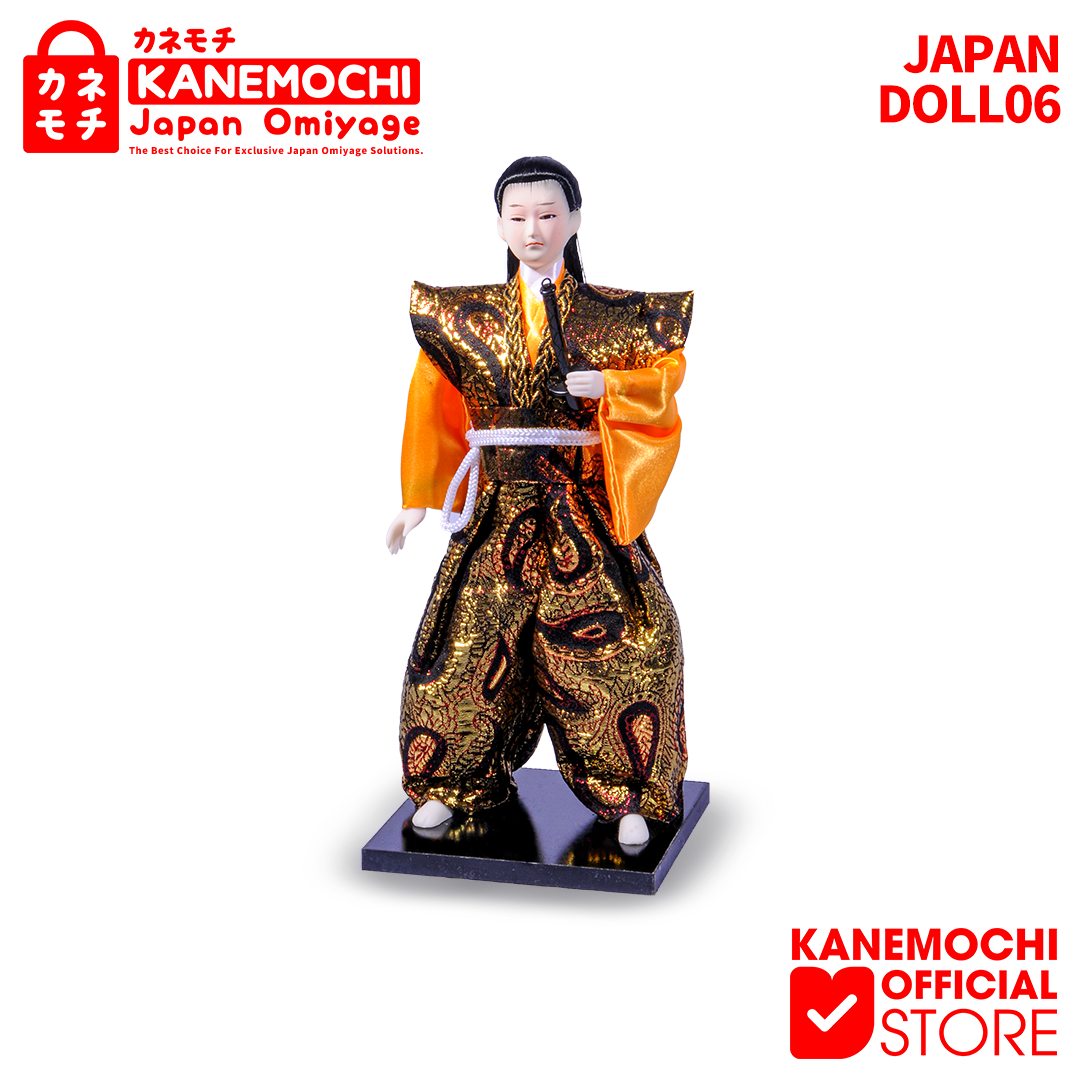 KANEMOCHI JAPAN KENSHIN SAMURAI DOLL (30CM) - Souv... - Gambar 6