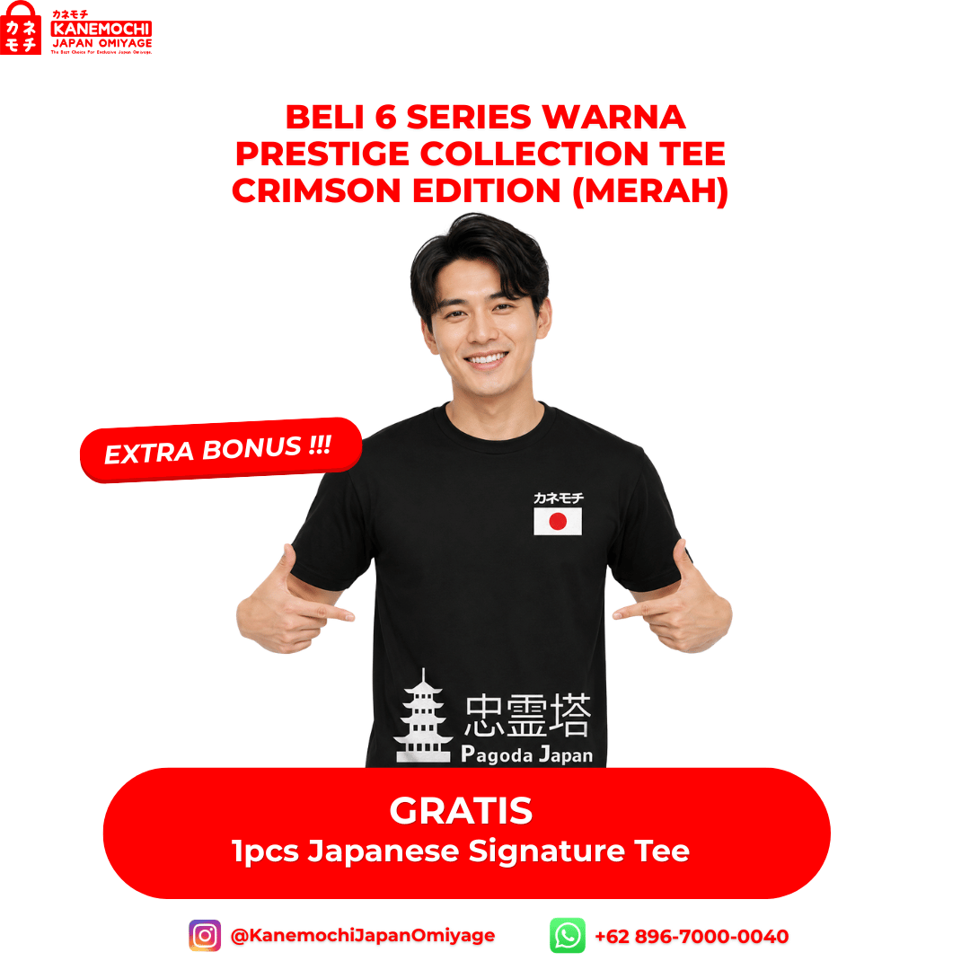 PRESTIGE COLLECTION TEE CRIMSON EDITION (RED) - KA... - Gambar 6