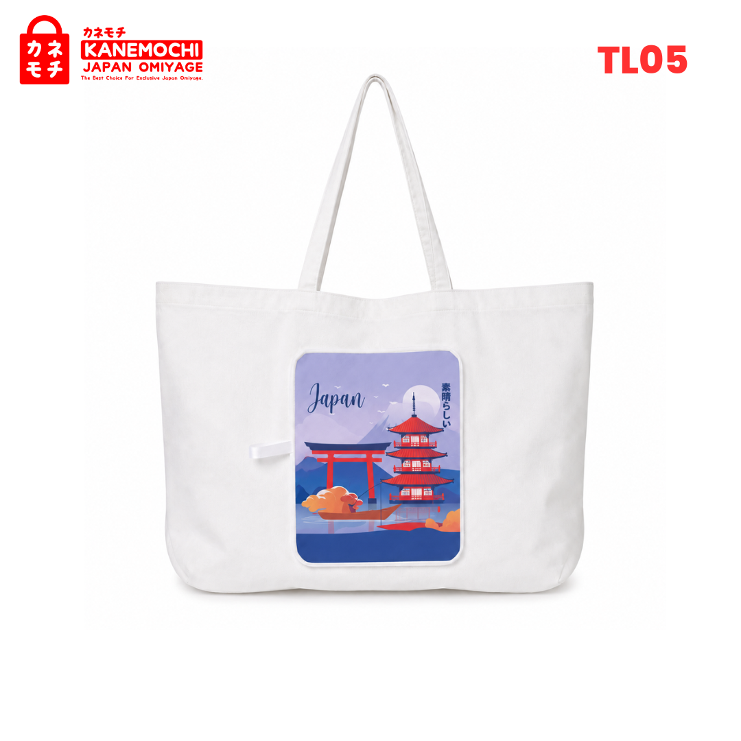 Japanese Smart Fold Bag | Tas Belanja Lipat Motif... - Gambar 31