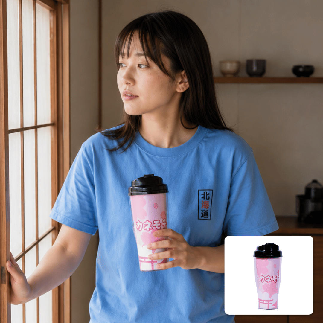 Japanese Lifestyle Tumbler - Tahan Panas & Dingin,... - Gambar 6