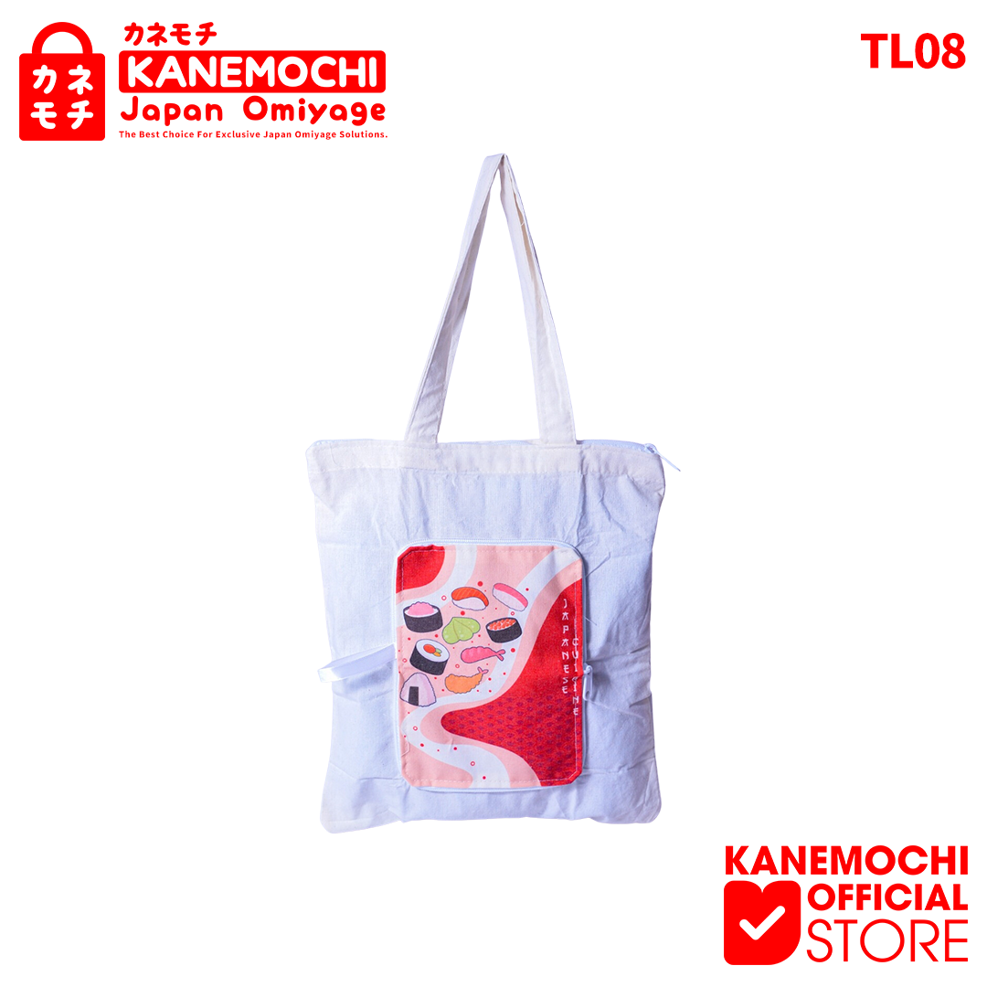 KANEMOCHI BAG / TAS LIPAT KANVAS SERBAGUNA MOTIF J... - Gambar 8