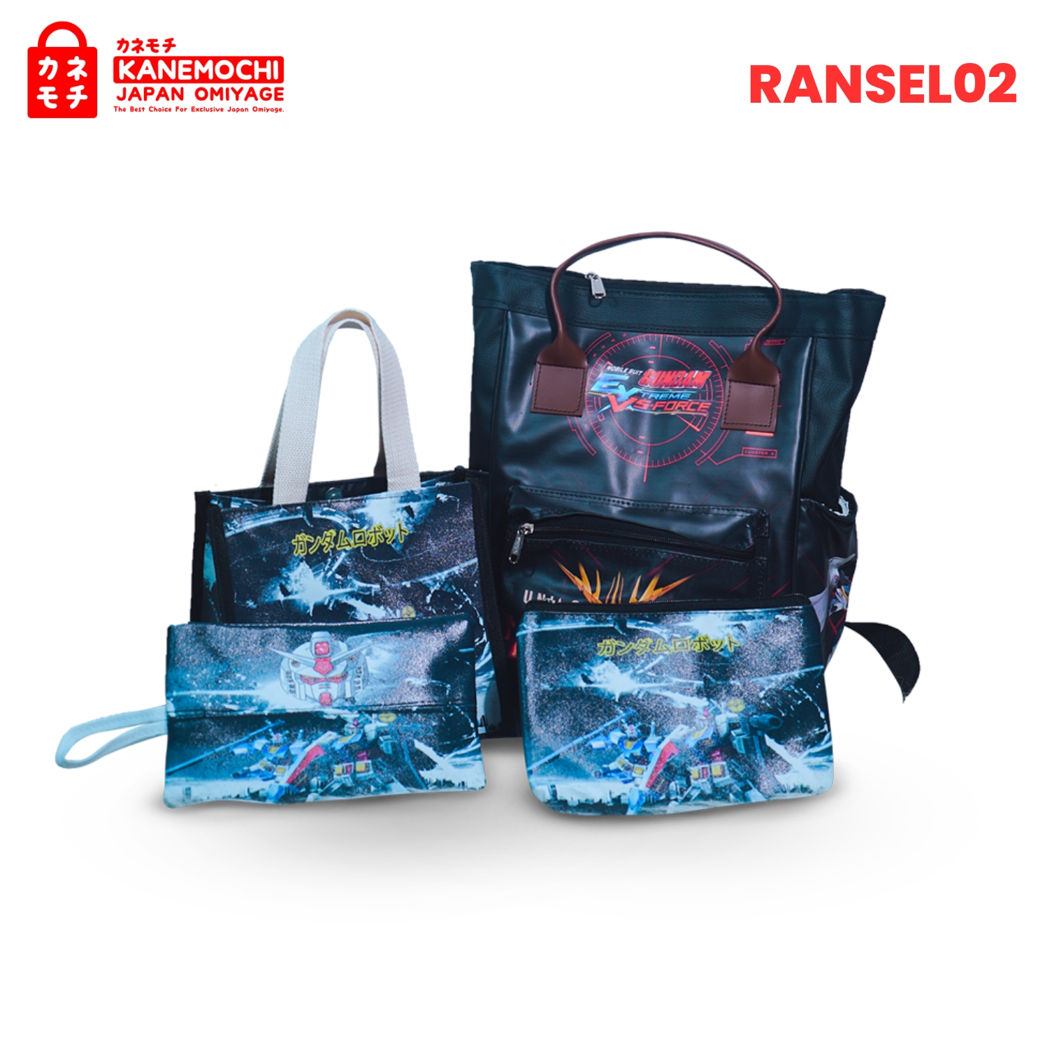 Premium Japanese Kawaii Backpack Set | Tas Sekolah... - Gambar 6