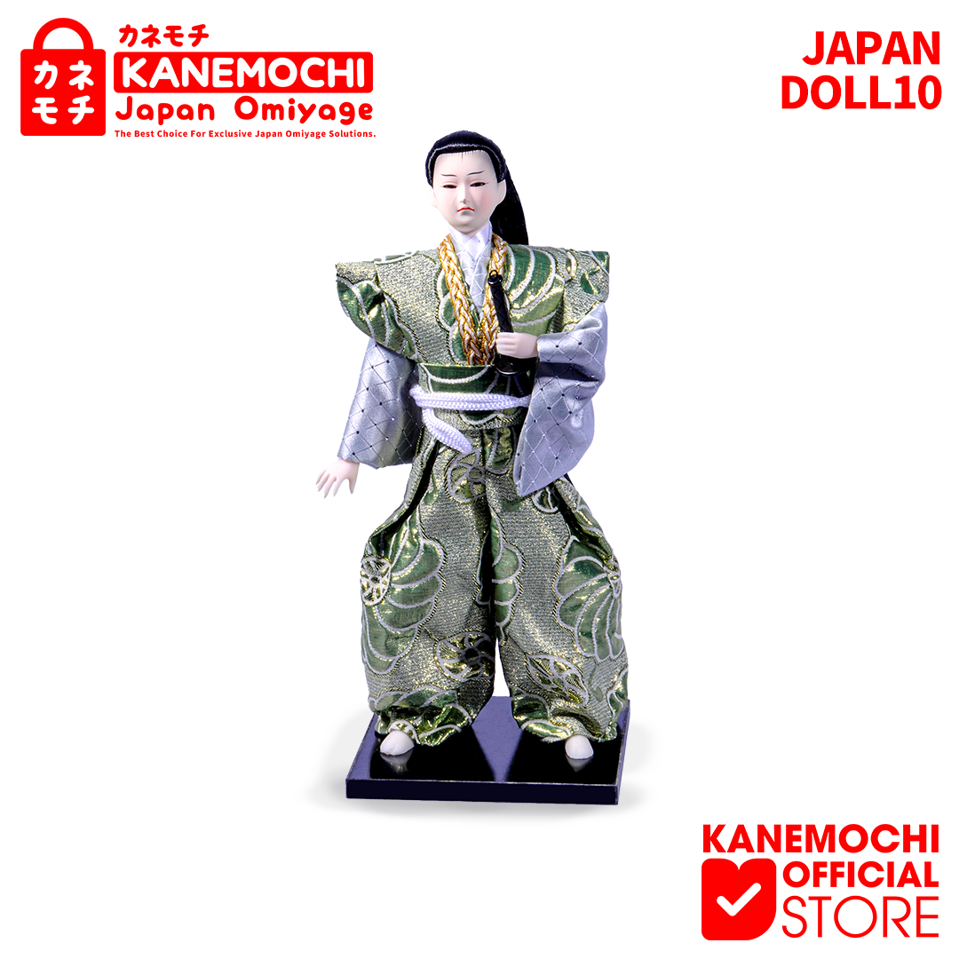 KANEMOCHI JAPAN KENSHIN SAMURAI DOLL (30CM) - Souv... - Gambar 10