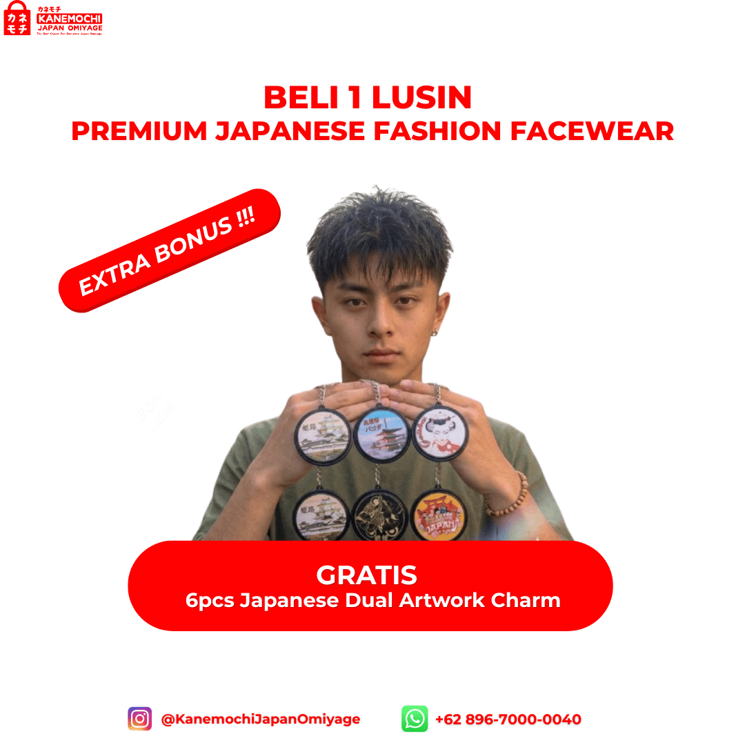 Premium Japanese Fashion Facewear | Masker N95 Mot... - Gambar 21