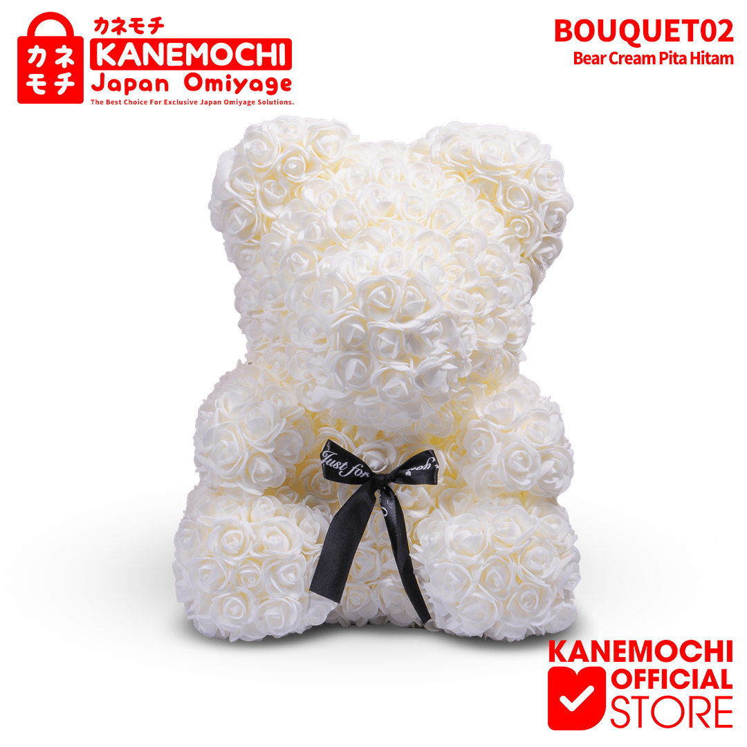 KANEMOCHI TEDDY BEAR ROSE BOUQUET - KANEMOCHI TEDD... - Gambar 3