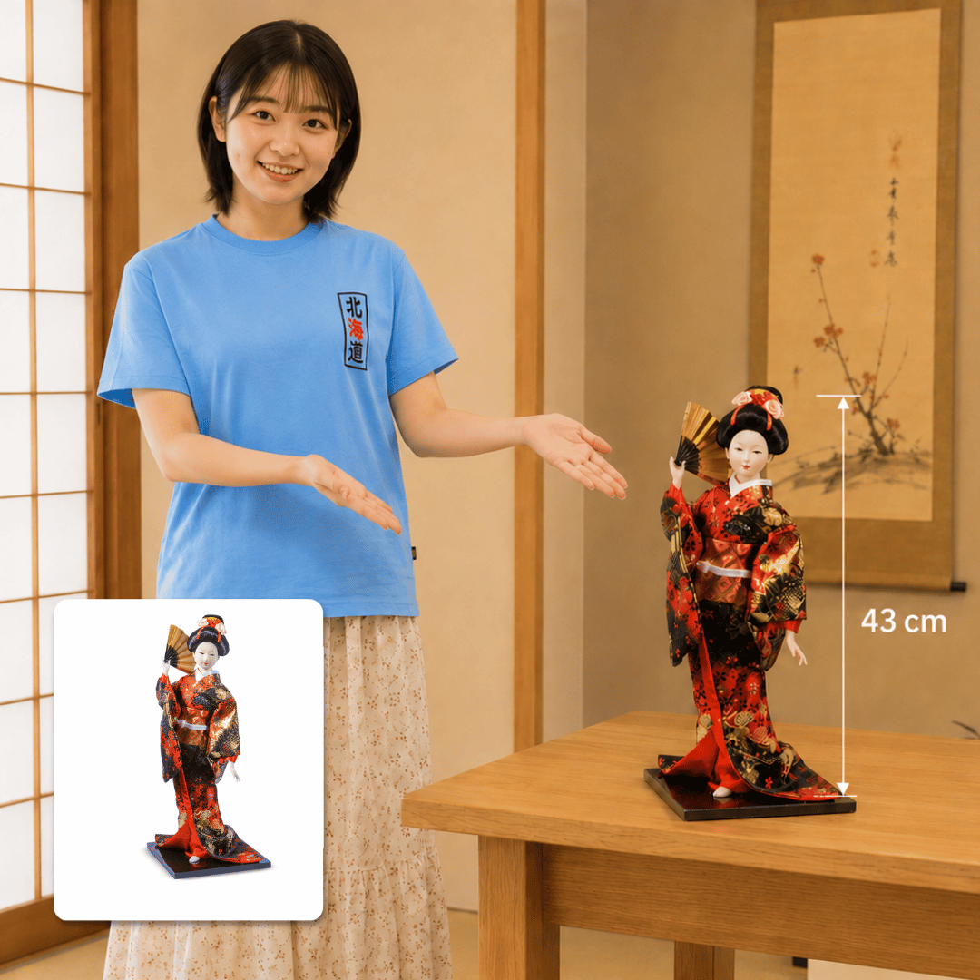 Kyoto Geisha Heritage Masterpiece Size 43 CM | Fig... - Gambar 6
