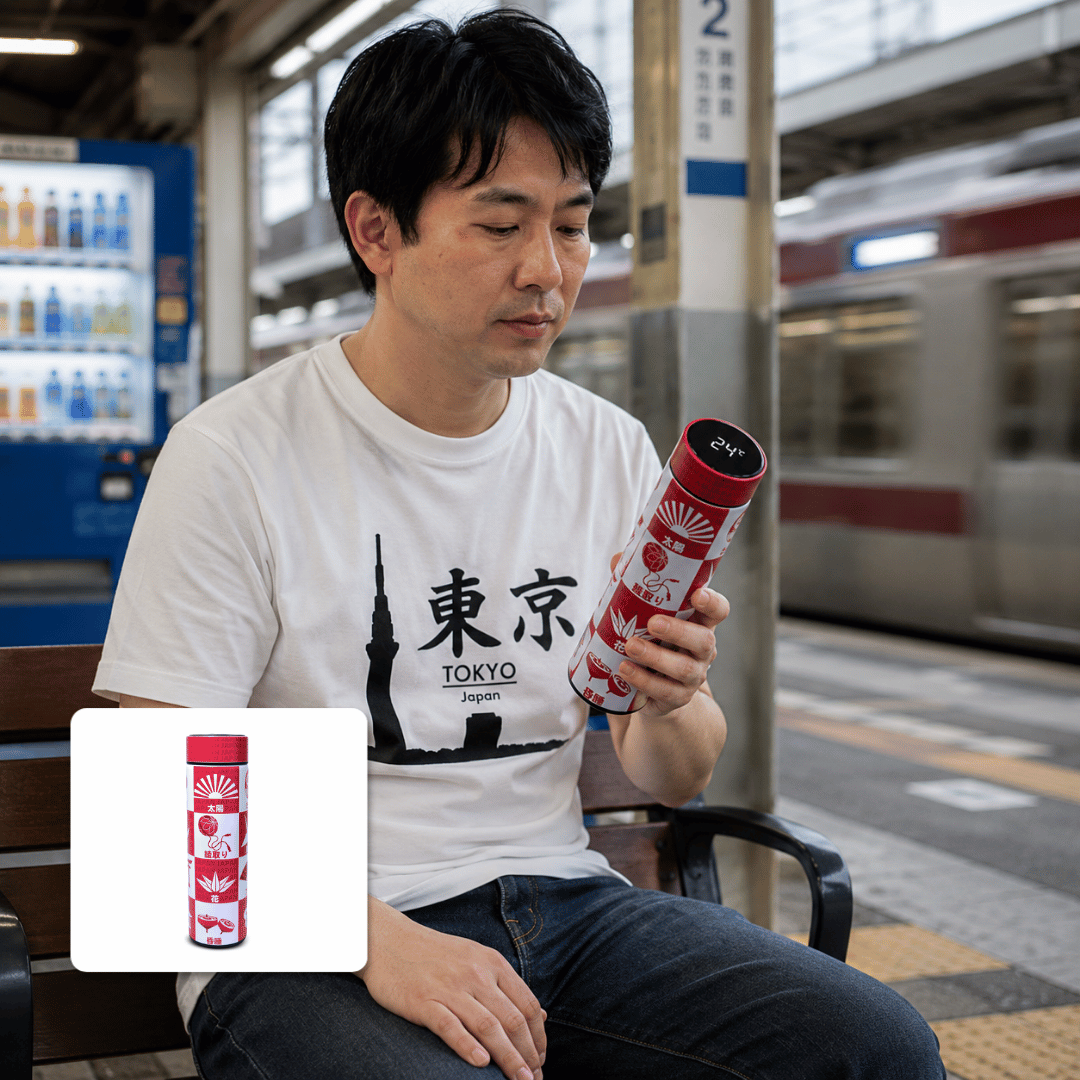 Premium Japanese Smart Drinkware- Desain Jepang un... - Gambar 7