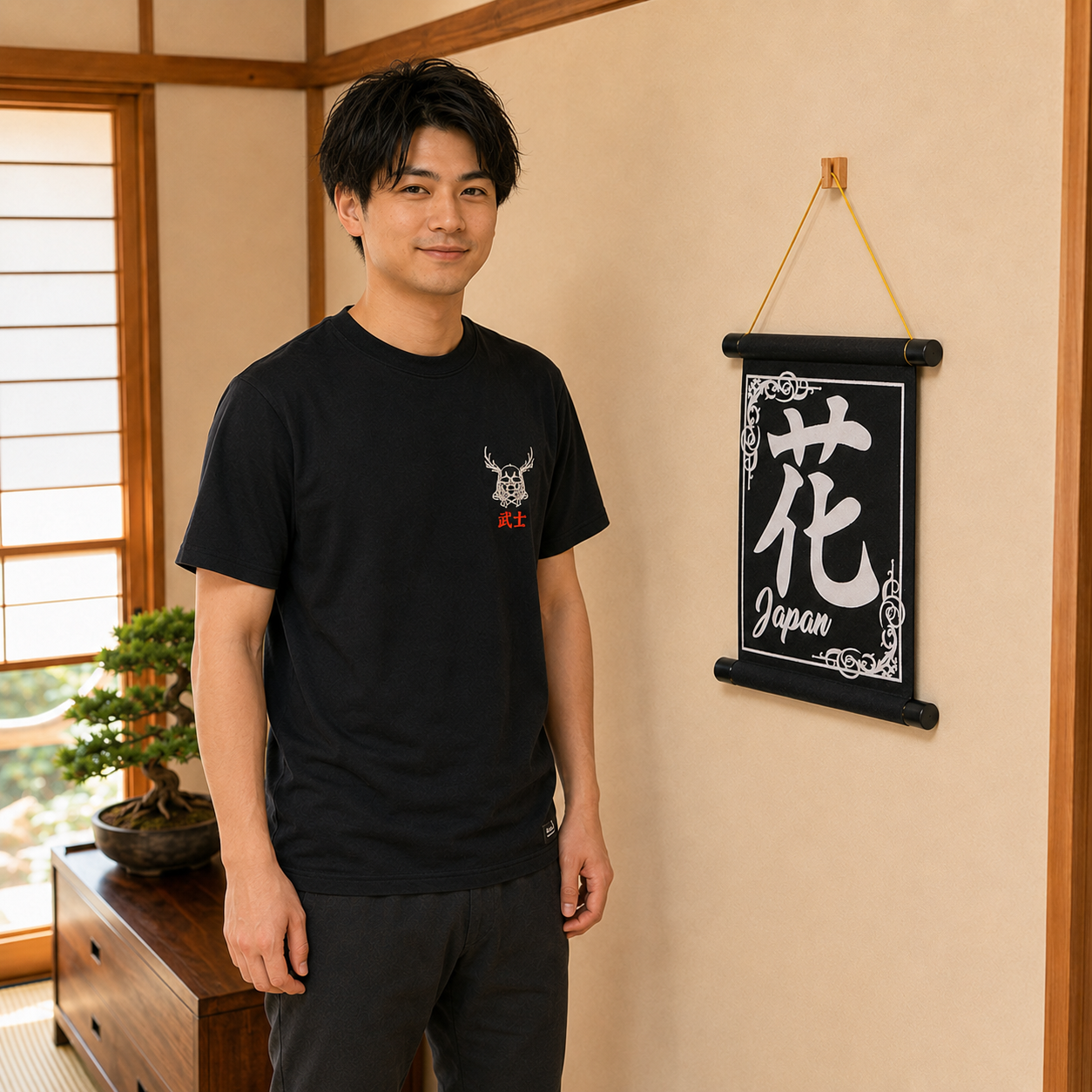 Premium Japanese Wall Art Collection HANA GOLD & S... - Gambar 2