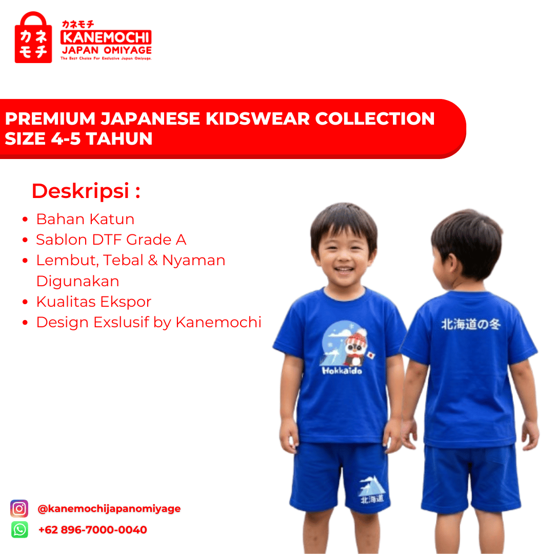 Premium Japanese Kidswear Collection Size 4-5 Tahu... - Gambar 11