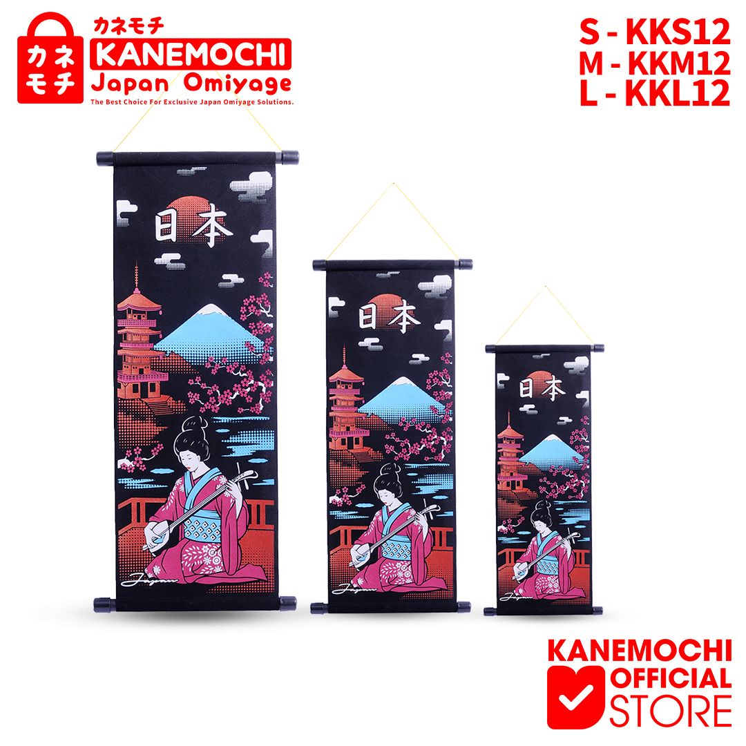 KANEMOCHI KAKEJIKU GEISHA MUSIK JAPAN - HIASAN DIN...