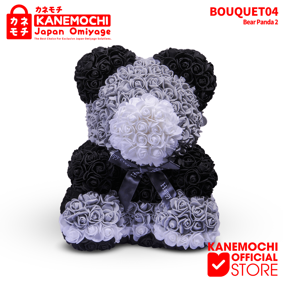 KANEMOCHI TEDDY BEAR ROSE BOUQUET - KANEMOCHI TEDD... - Gambar 6