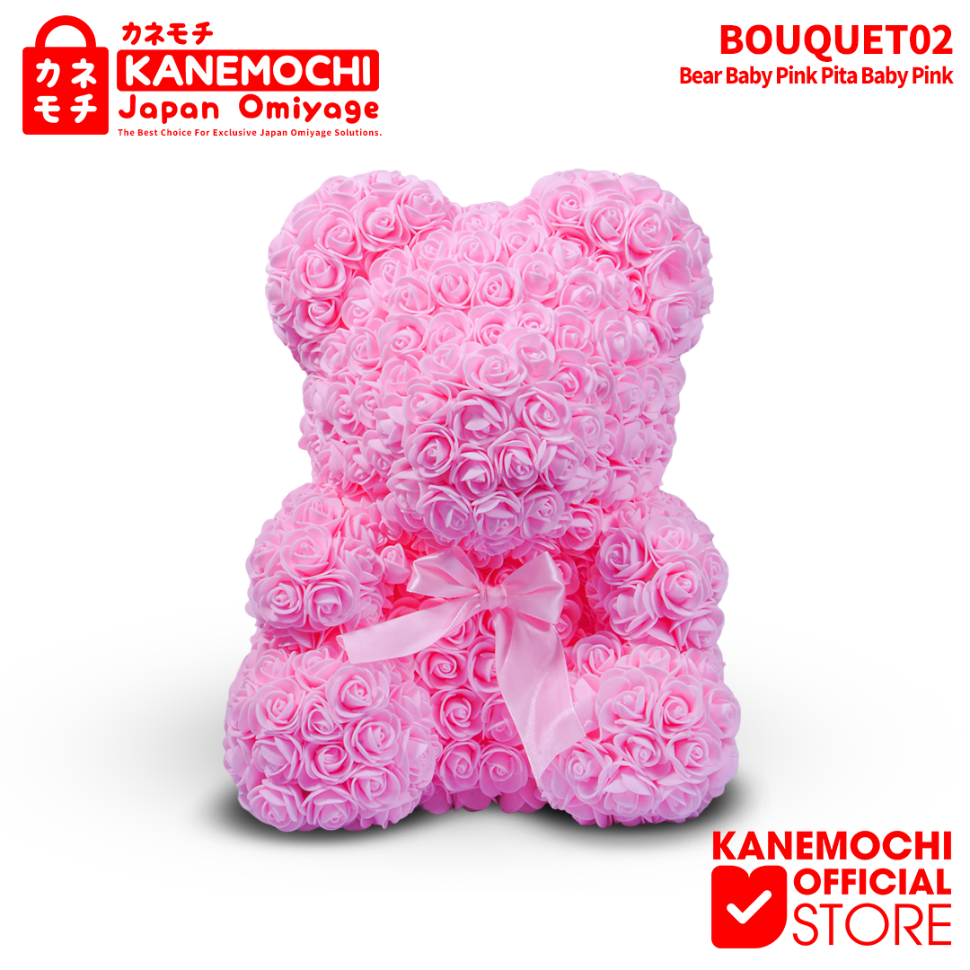 KANEMOCHI TEDDY BEAR ROSE BOUQUET - KANEMOCHI TEDD... - Gambar 6