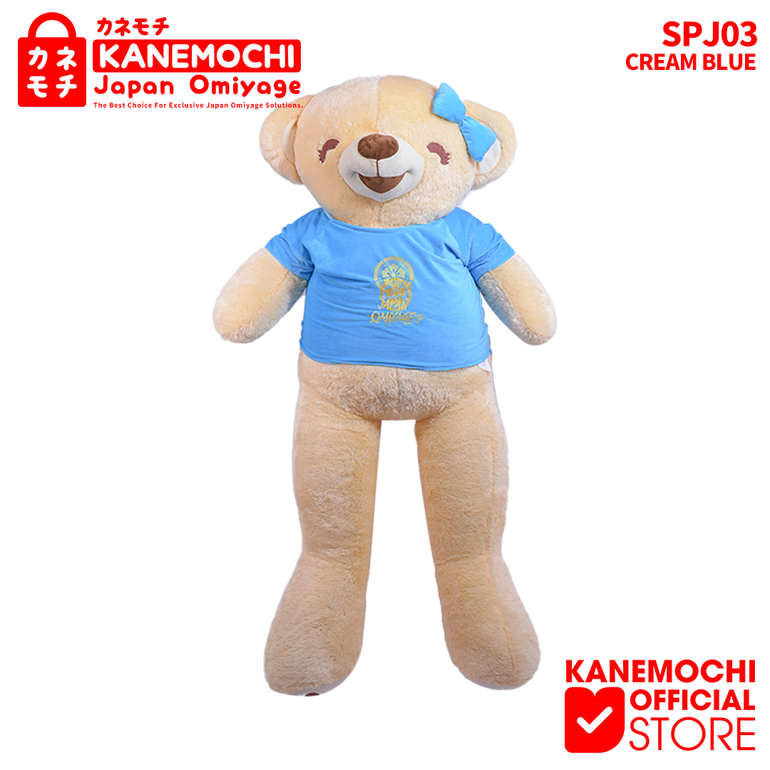 KANEMOCHI SOUVENIR - TEDDY BEAR BEAUTY EYES 1,7 ME... - Gambar 2