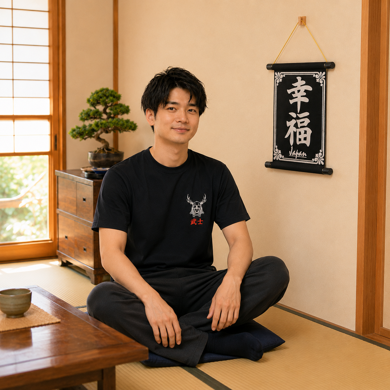 Premium Japanese Wall Art Collection KOUFUKU GOLD...