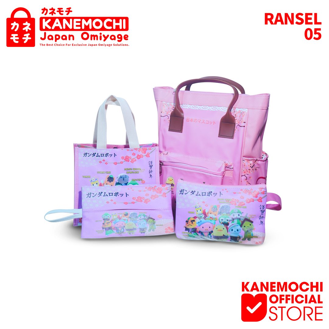 KANEMOCHI BAG / TAS RANSEL TAS SEKOLAH ANAK MOTIF... - Gambar 5