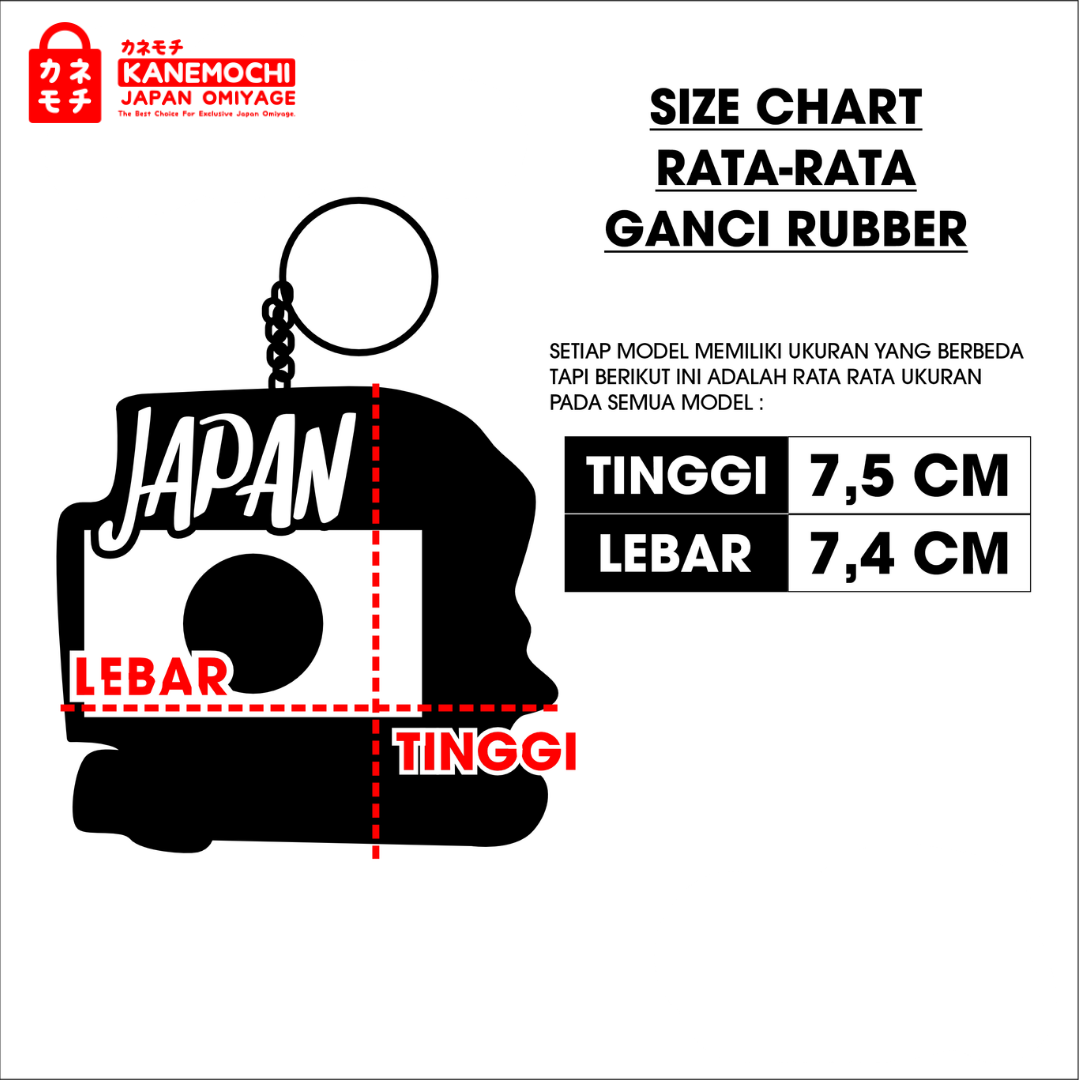 Japanese 3D Keychain Collection | Gantungan Kunci... - Gambar 11
