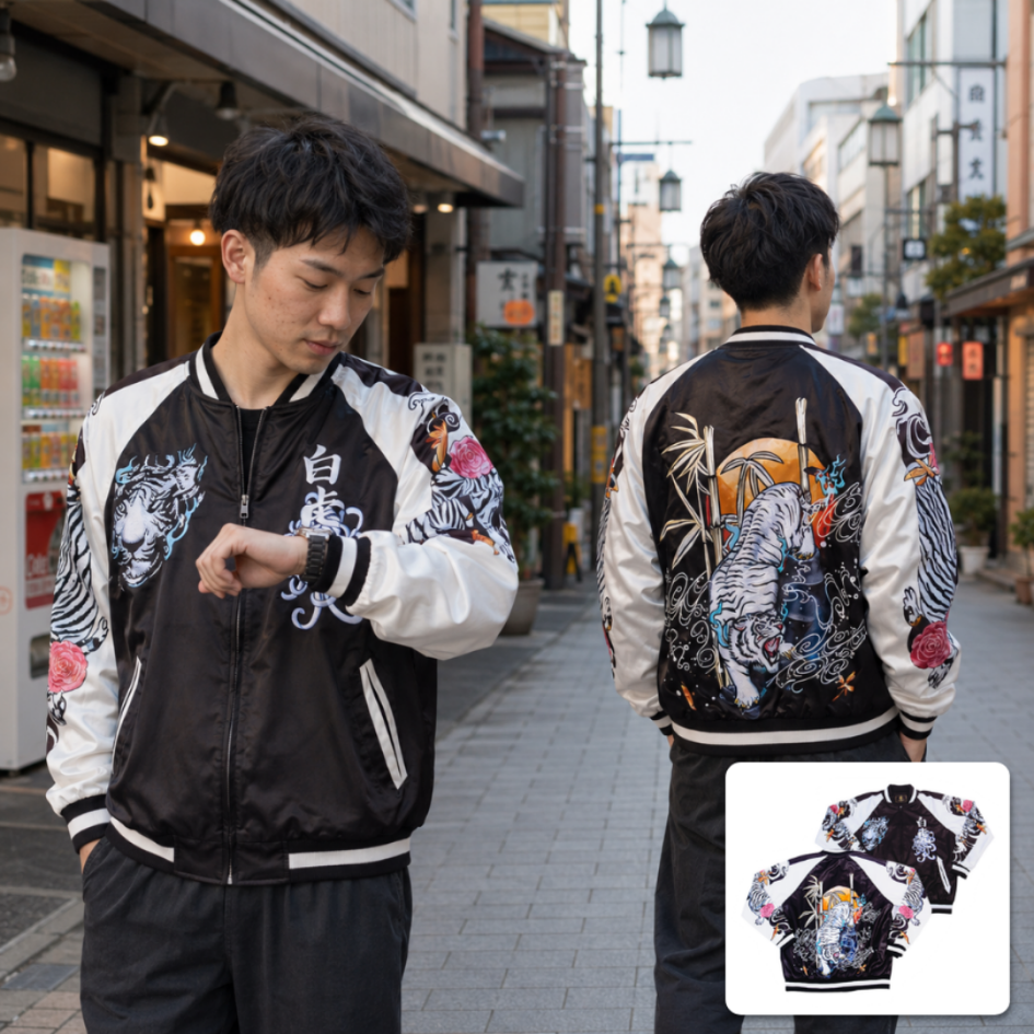 Sukajan Heritage Collection - JAKET BASEBALL - JAK... - Gambar 5