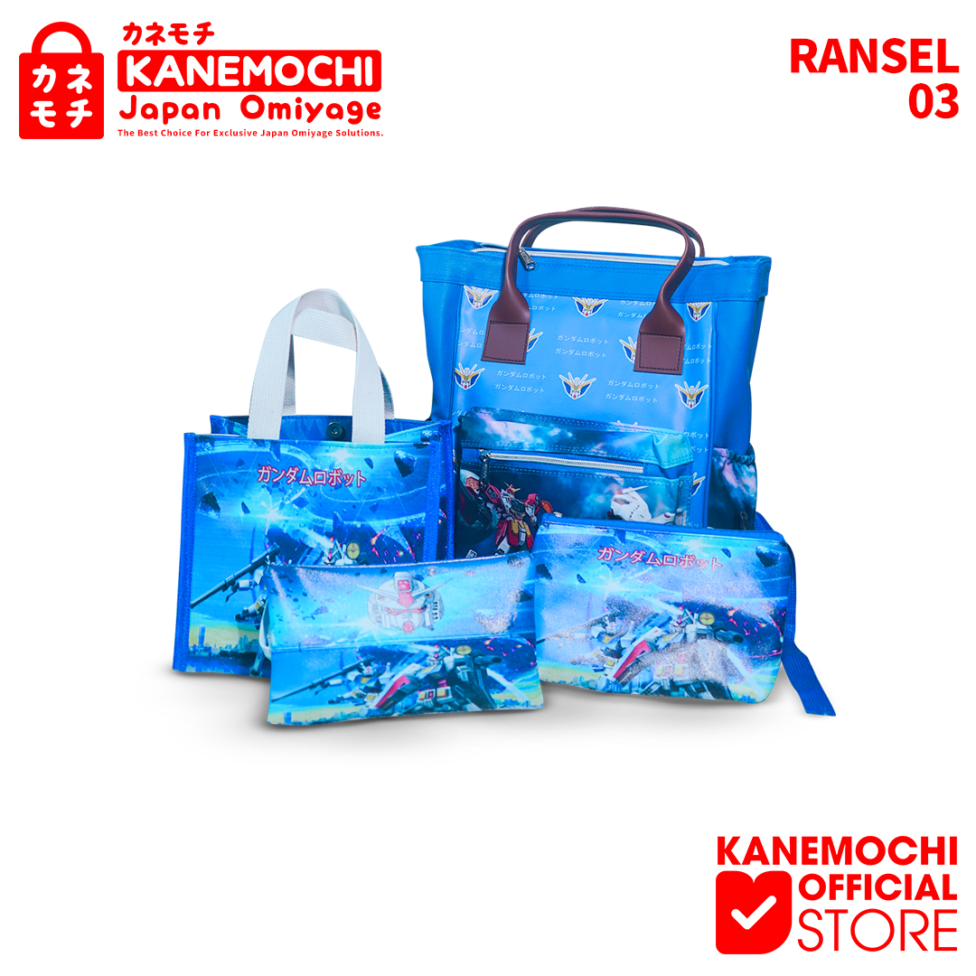 KANEMOCHI BAG / TAS RANSEL TAS SEKOLAH ANAK MOTIF... - Gambar 3