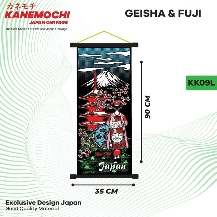 Varian KAKEJIKU GEISHA FUJI PAGODA (L) dari KANEMOCHI KAKEJIKU GEISHA FUJI PAGODA JAPAN - HIAS...