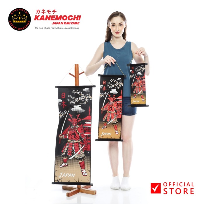 Varian KAKEJIKU RED SAMURAI (L) dari KANEMOCHI KAKEJIKU RED SAMURAI JAPAN - HIASAN DIND...