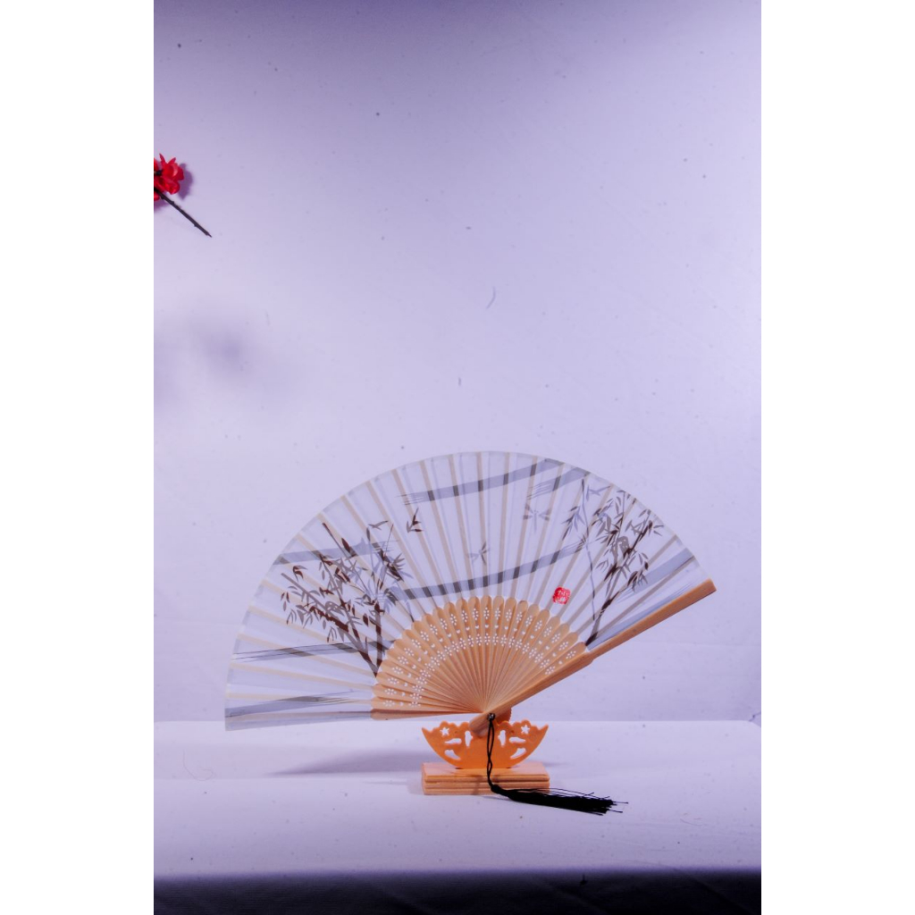 Varian ARASYHIYAMA dari KANEMOCHI JAPAN PREMIUM HANDFAN SET - Set Kipas Ta...