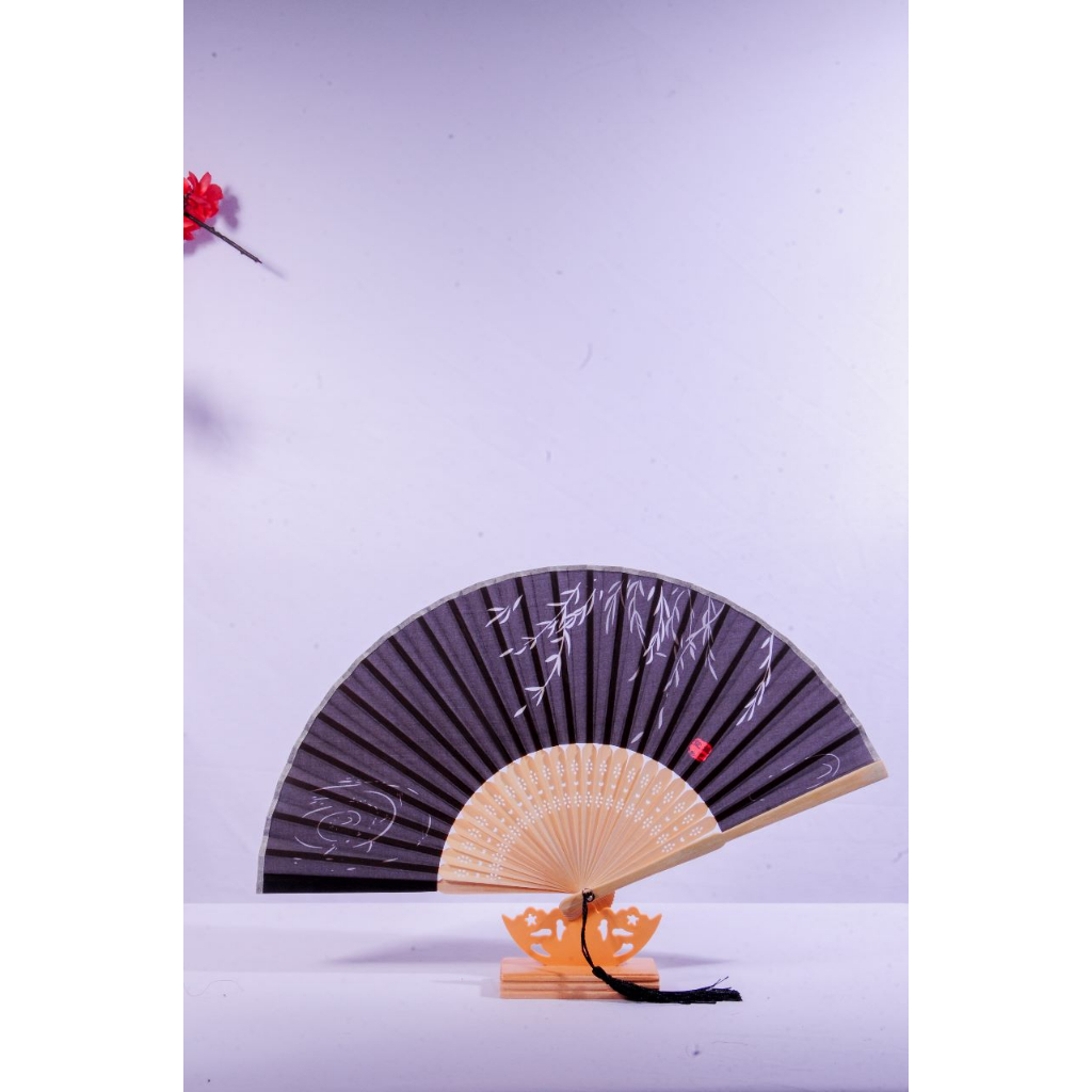 Varian SASANOYOU dari KANEMOCHI JAPAN PREMIUM HANDFAN SET - Set Kipas Ta...