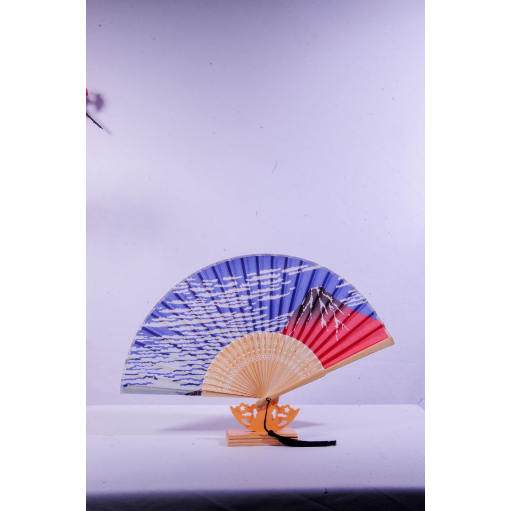 Varian FUJI SAN dari KANEMOCHI JAPAN PREMIUM HANDFAN SET - Set Kipas Ta...